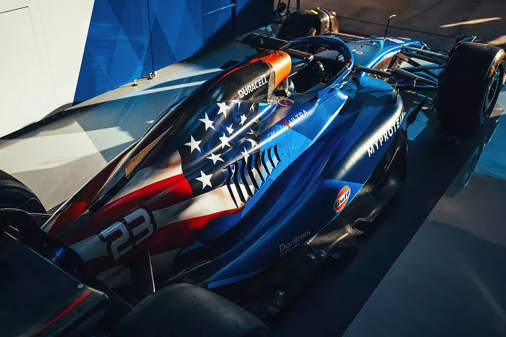 Williams FW43, United States GP livery