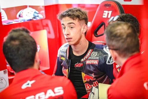 'Bob Esponja', el por qué del mote que Acosta se ha ganado en GasGas