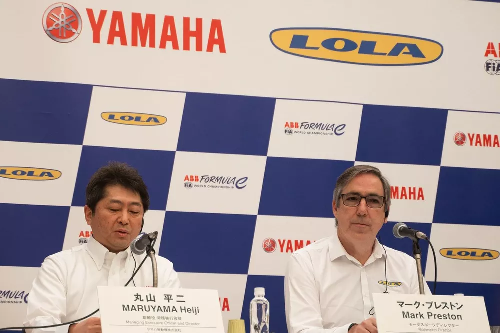 Lola Yamaha Press conference