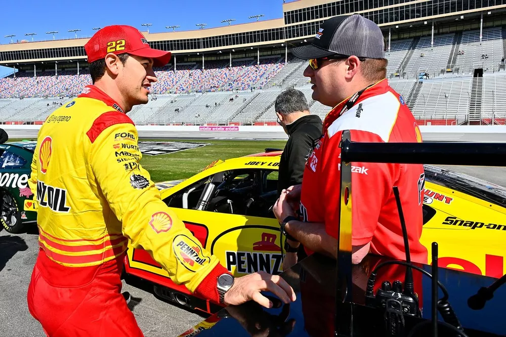 Joey Logano, Team Penske, Shell Pennzoil Ford Mustang