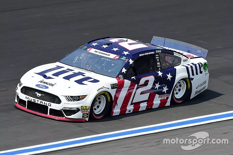 Brad Keselowski, Team Penske, Ford Mustang Miller Lite