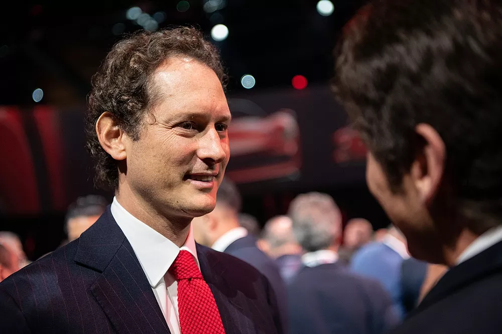 Ferrari SF90 Stradale, John Elkann