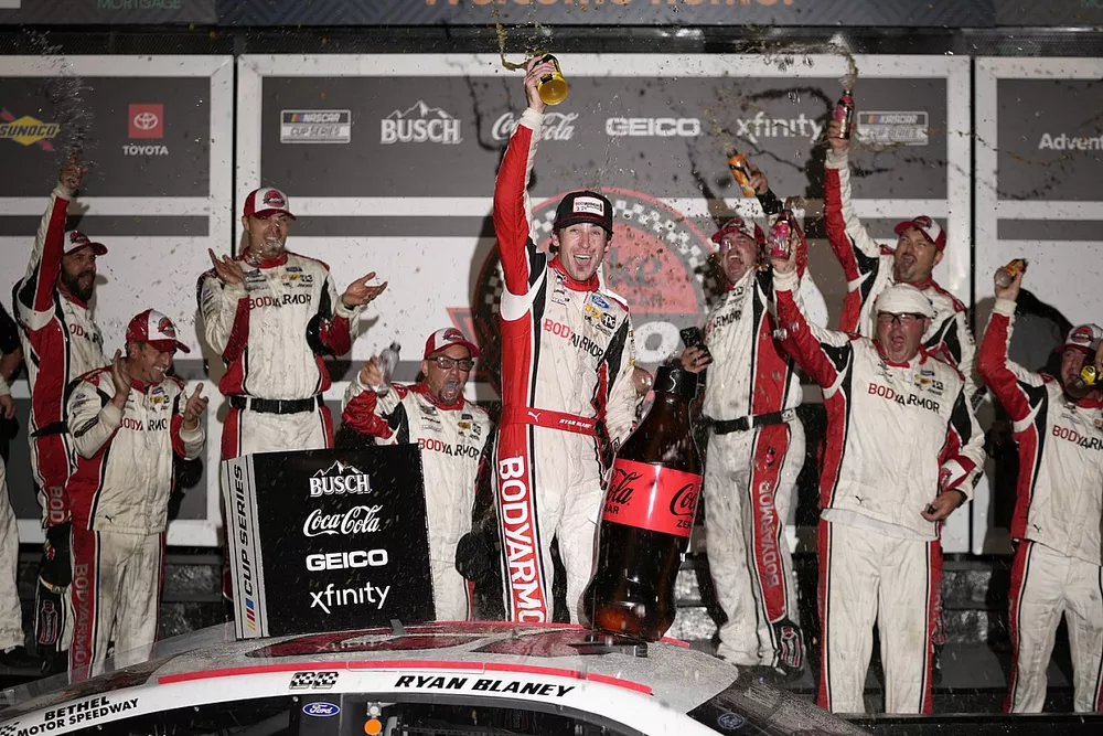 Ryan Blaney, Team Penske, Ford Mustang BodyArmor