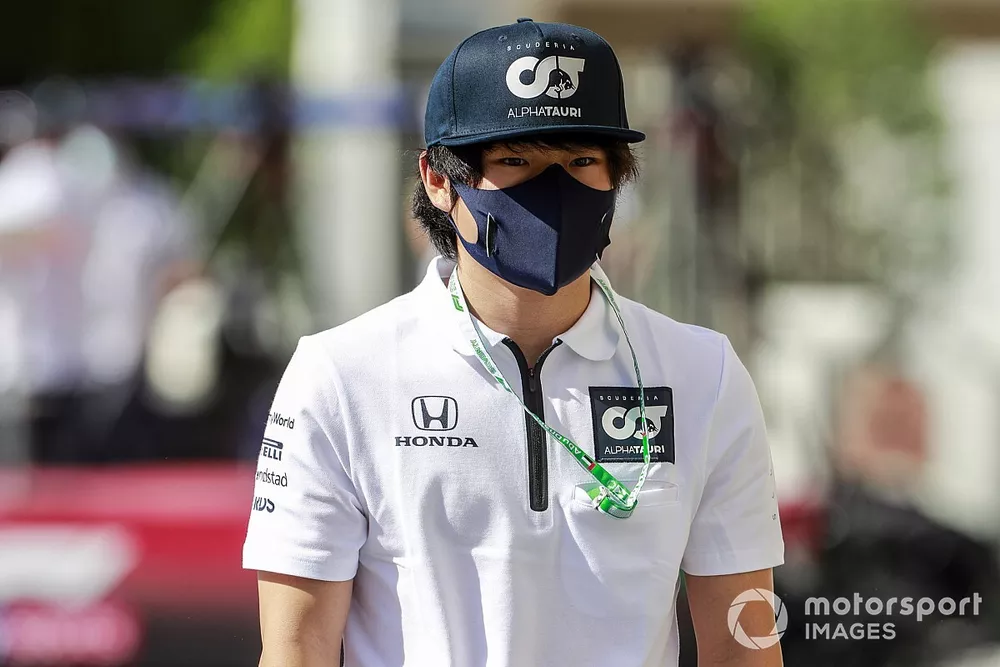 Yuki Tsunoda, Pilote de Test AlphaTauri