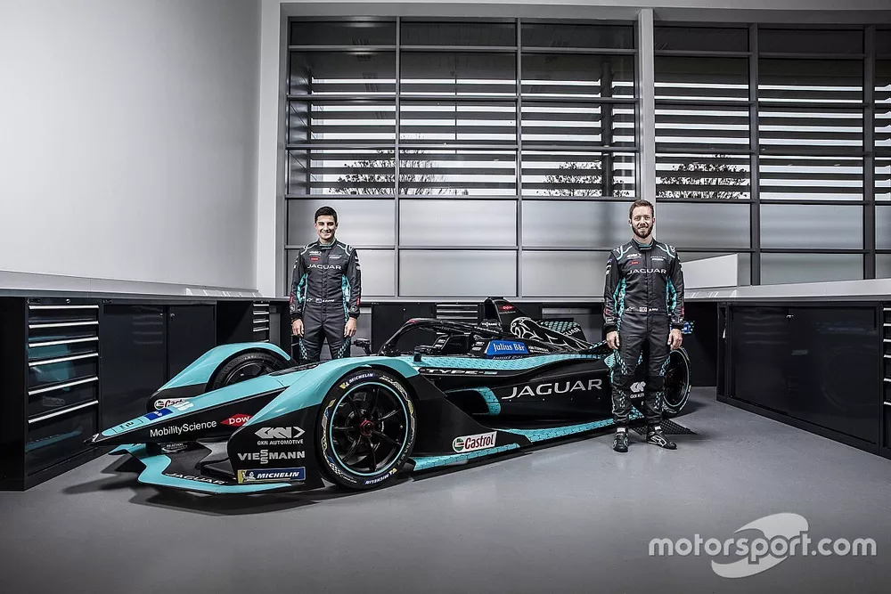 Mitch Evans and Sam Bird, Jaguar Racing, Jaguar I-Type 5