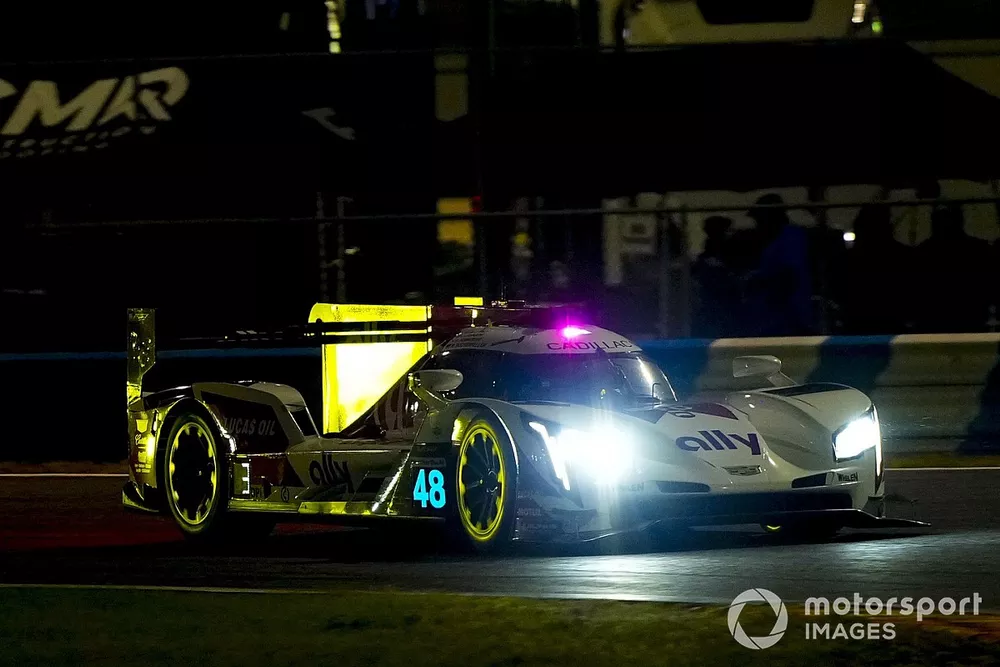 #48 Action Express Cadillac DPi: Mike Rockenfeller, Kamui Kobayashi, Jimmie Johnson, Jose Maria Lopez