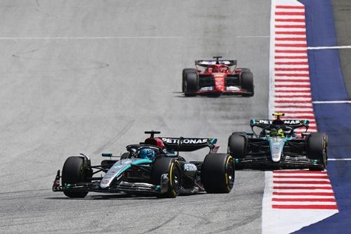 F1: Vidente, Russell disse que viu a possibilidade de colisão entre Norris e Max