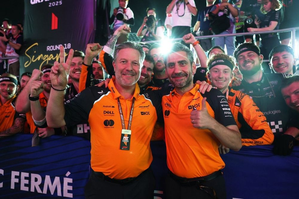Andrea Stella, McLaren, Zak Brown, McLaren