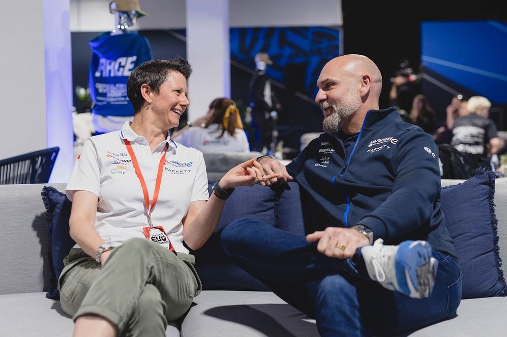 Jeff Dodds with Ellie Norman