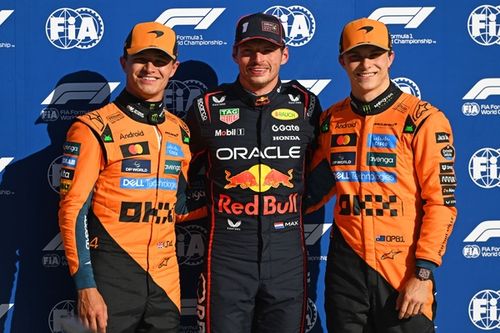 F1 GP Italia 2025: Verstappen gana la pole a los McLaren, Colapinto en 17°