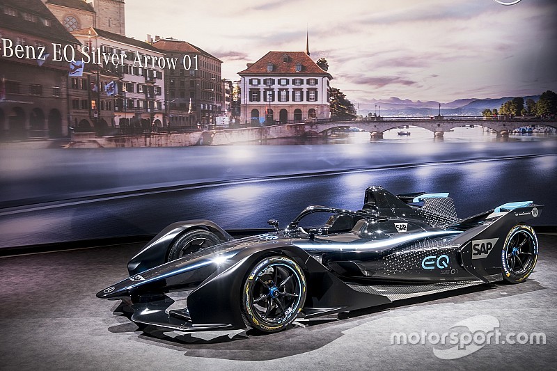 Mercedes dévoile une livrée pour son écurie de Formule E