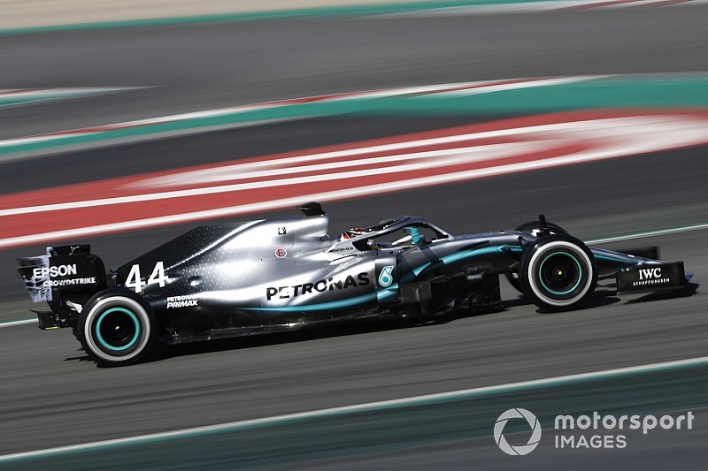 Fotogallery F1: la Mercedes W10 ha impressionato nei test invernali 2019 di Barcellona