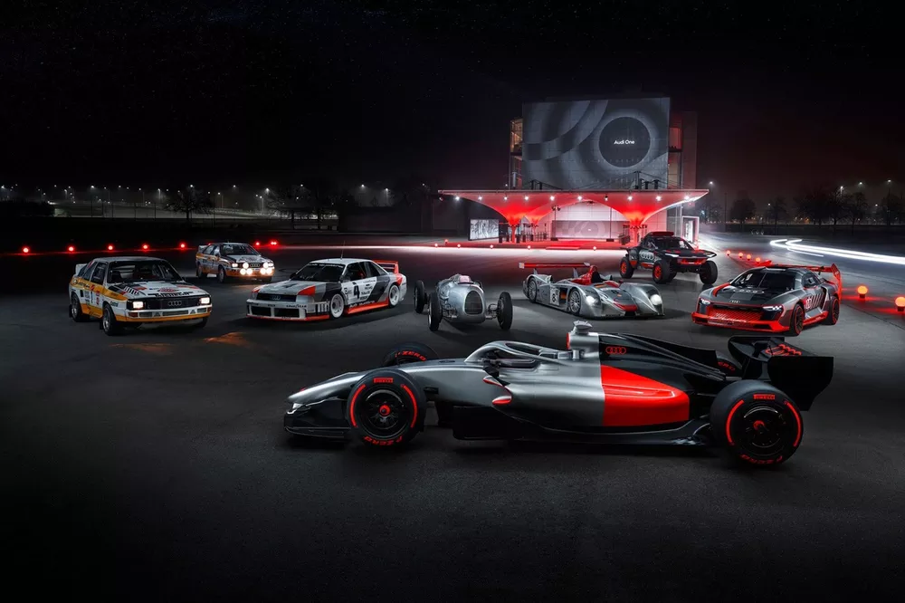 Evento de presentaci&oacute;n del Audi F1 Team RS26