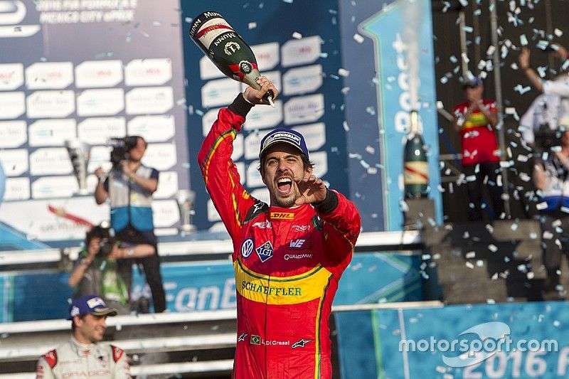 Lucas di Grassi, ABT Schaeffler Audi Sport celebra