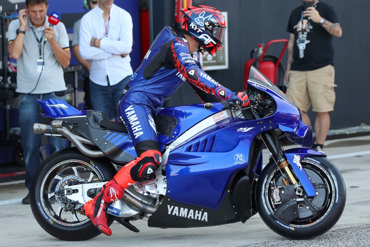 MotoGP | Yamaha V4, debutto incoraggiante: "Il feeling e il tempi sono quelli sperati"