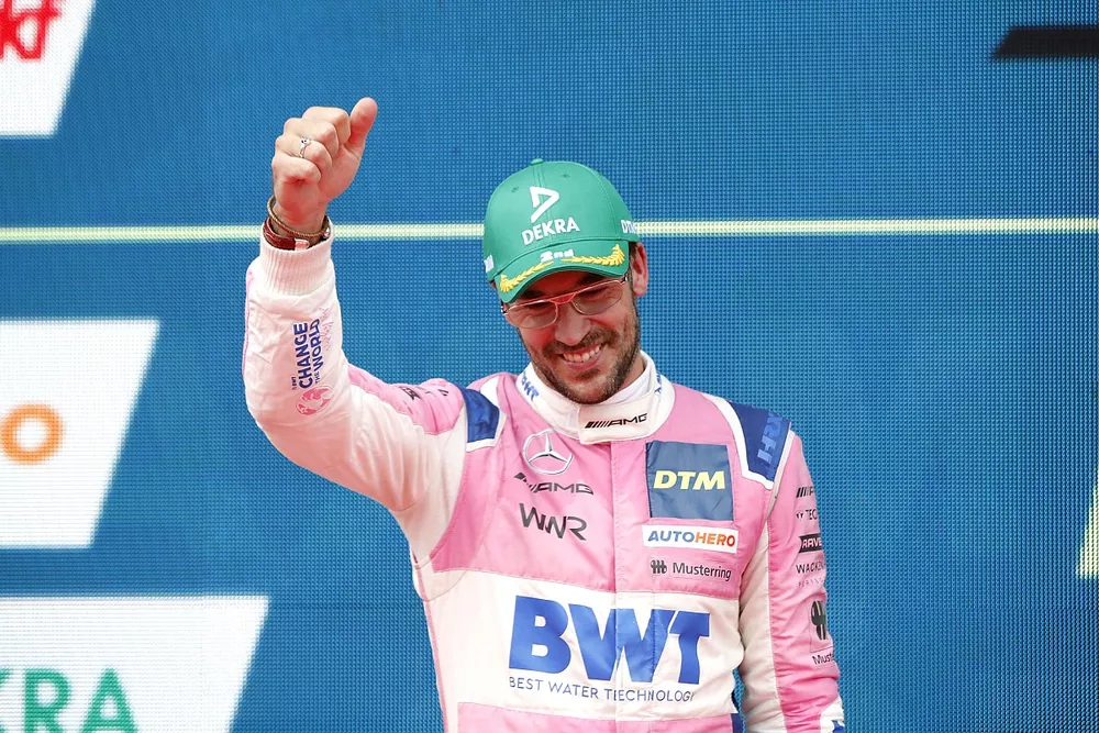 Podium: Maximilian Gotz, Mercedes-AMG Team WINWARD