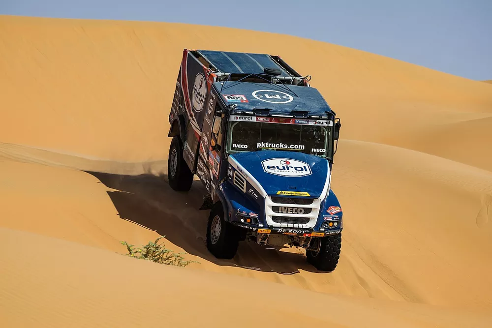 #506 Eurol Team De Rooy Iveco: Martin Van Den Brink, Rijk Mouw, Erik Kofman