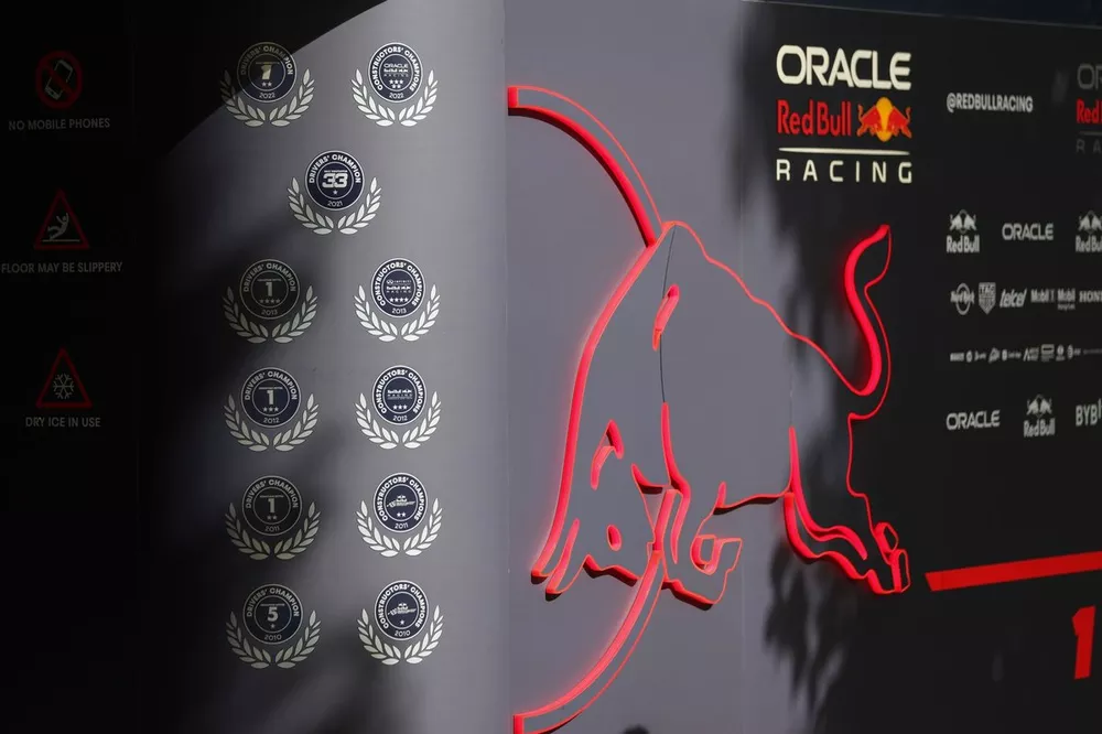 The Red Bull logo