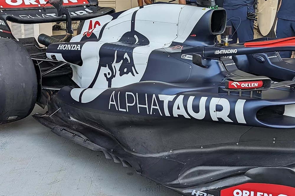 AlphaTauri AT04 technical detail