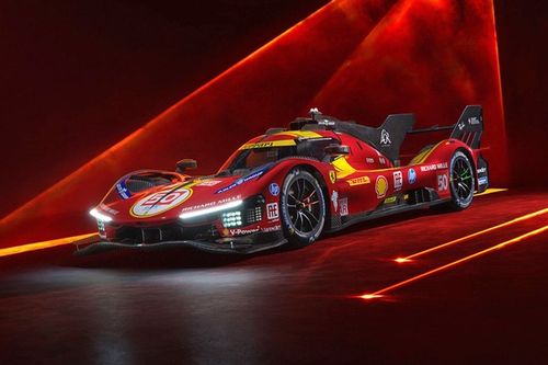 Ferrari revela su decoración retro para el WEC 2025