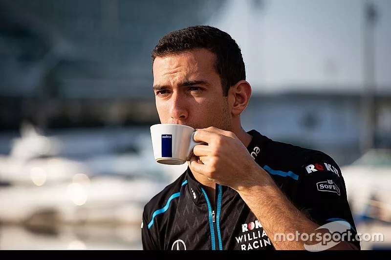 Nicholas Latifi, Williams FW42, sponsor della Lavazza