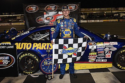 Todd Gilliland continues his quest for NASCAR titles with Iowa win