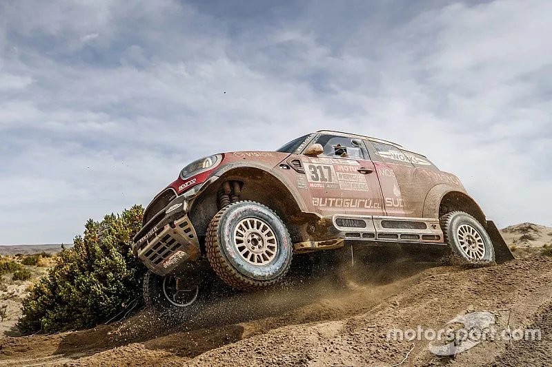 #317 X-Raid Team Mini: Boris Garafulic, Filipe Palmeiro