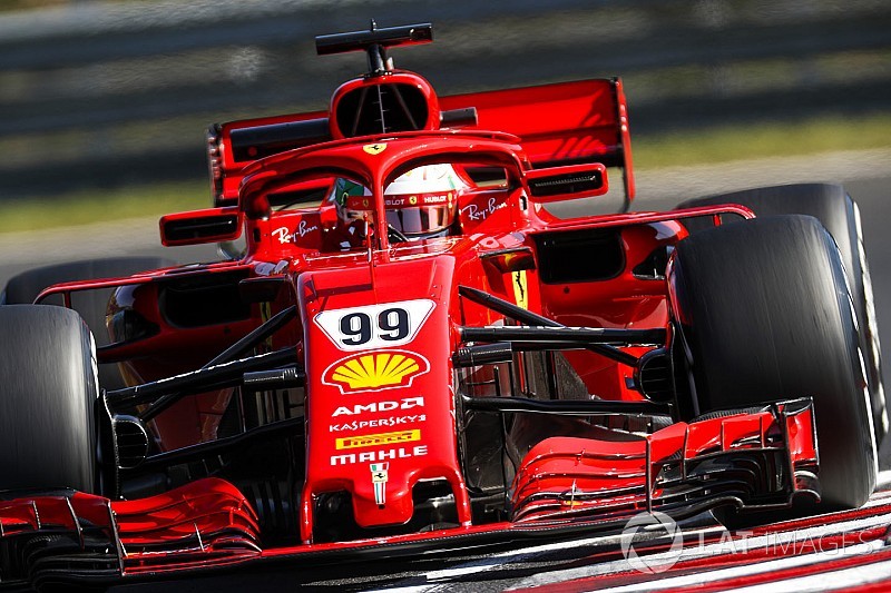 Giovinazzi lidera la primera mañana de test en Hungría