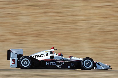 Castroneves heads Andretti in Sonoma’s opening practice