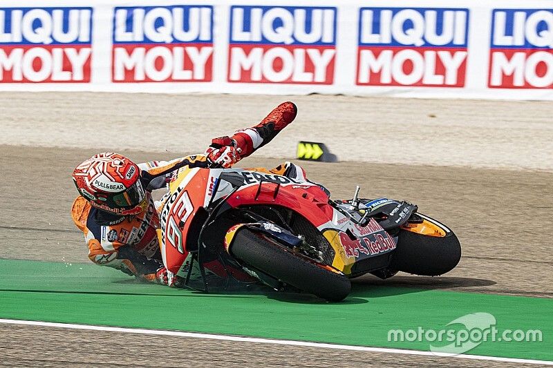 Accidente de Marc Márquez, Repsol Honda Team