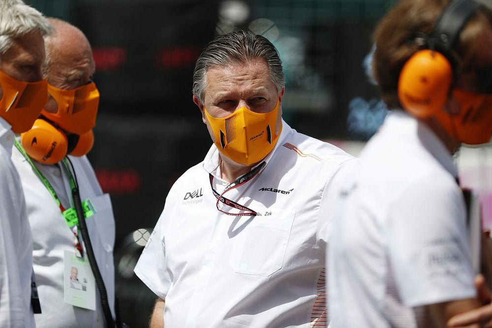 Zak Brown, director general de McLaren Racing