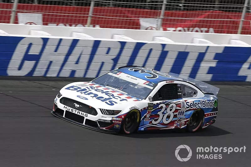  David Ragan, Front Row Motorsports, Ford Mustang Select Blinds