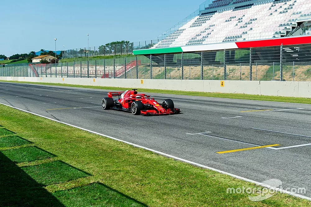 Sebastian Vettel, Ferrari SF71H  