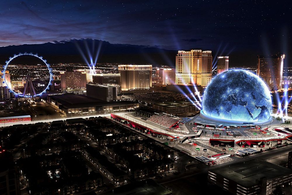 Render del GP de Las Vegas