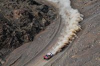 Sainz: "Sigo siendo s&uacute;per cauto, ahora vienen las dunas"