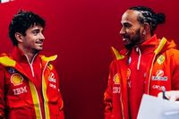 Ferrari completa el primer día de pruebas en Barcelona para Leclerc y Hamilton