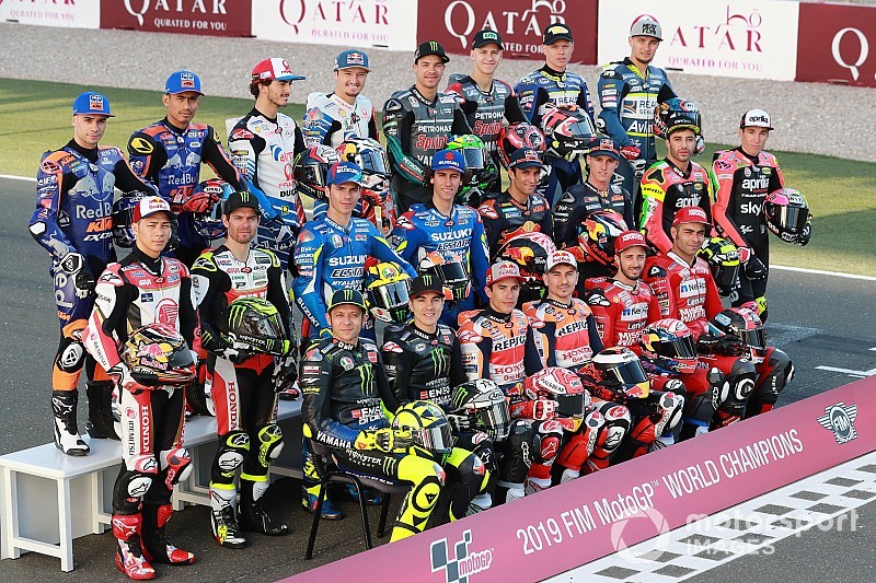 Galería: primer día de clase en MotoGP