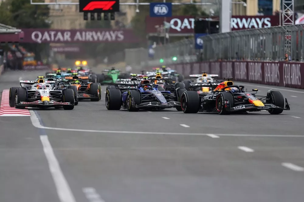 Max Verstappen, Red Bull Racing, Liam Lawson, Racing Bulls Team, Carlos Sainz, Williams