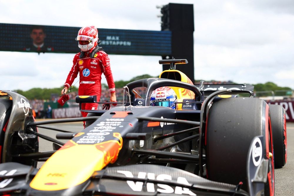 Charles Leclerc, Ferrari, Max Verstappen, Red Bull Racing
