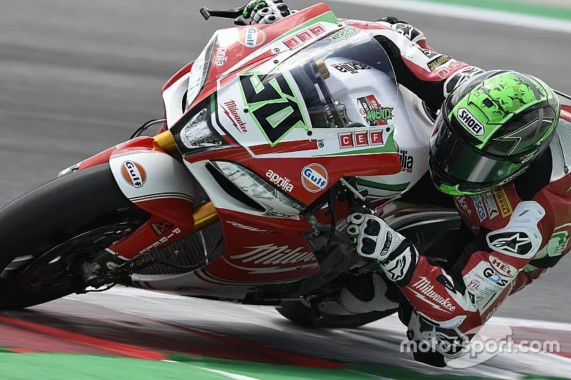Eugene Laverty, Milwaukee Aprilia