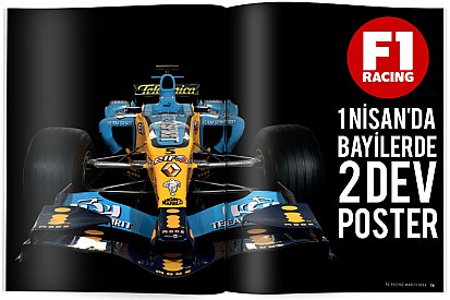 F1 Racing, 1 Nisan'da bayilerde
