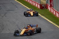 El rendimiento de McLaren en Melbourne, un "gran contraste" con 2017