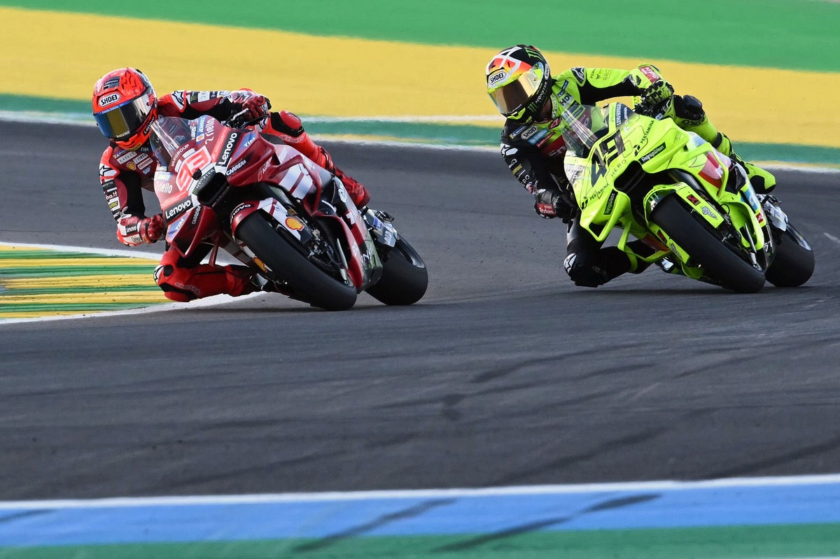 Di Giannantonio a pu rendre la monnaie de sa pièce à Márquez