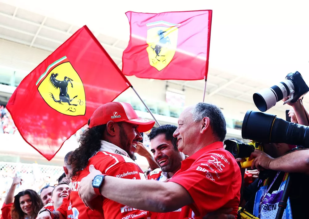 Fr&eacute;d&eacute;ric Vasseur, Ferrari, Lewis Hamilton, Ferrari