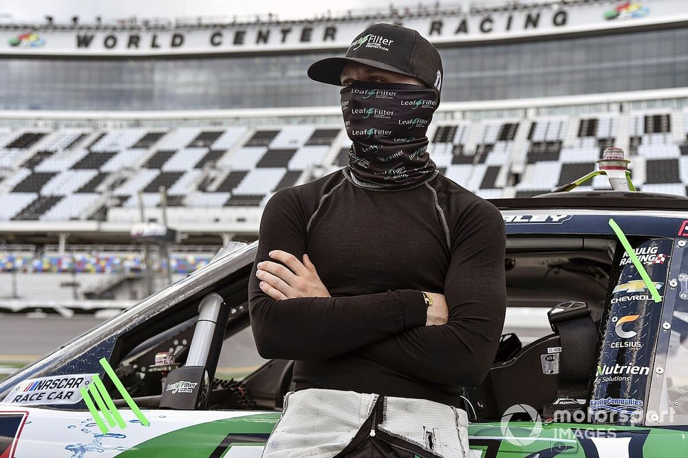 Justin Haley, Kaulig Racing, Chevrolet Camaro LeafFilter Gutter Protection
