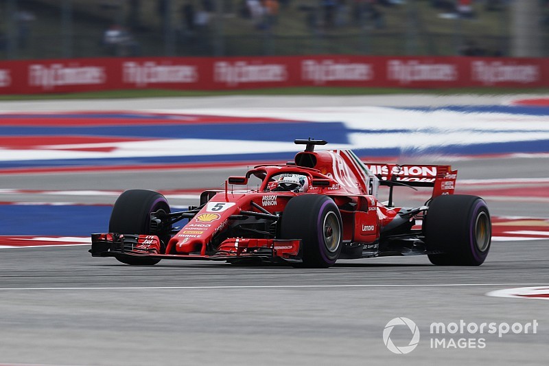 F1 Austin, Libere 3: due Ferrari davanti sull'asciutto. Hamilton è a un soffio