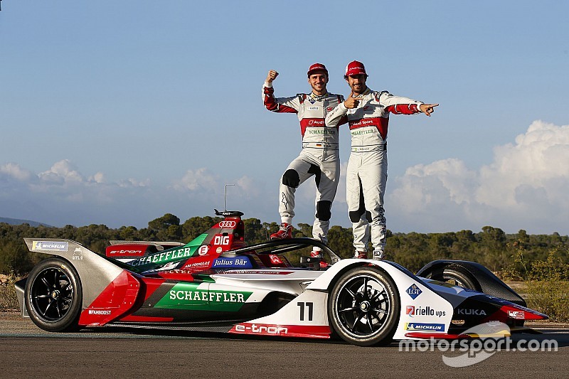 Audi presenteert nieuwe Formule E-bolide, Frijns in beeld bij Virgin