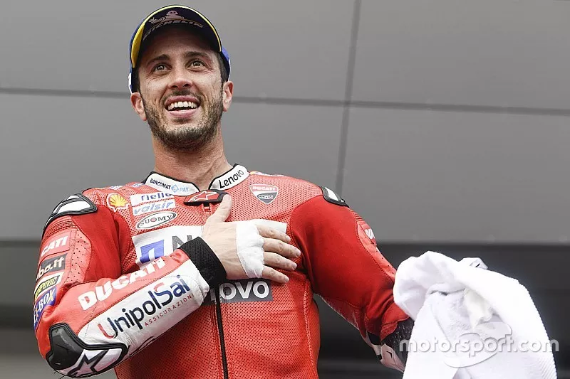 Le vainqueur Andrea Dovizioso, Ducati Team