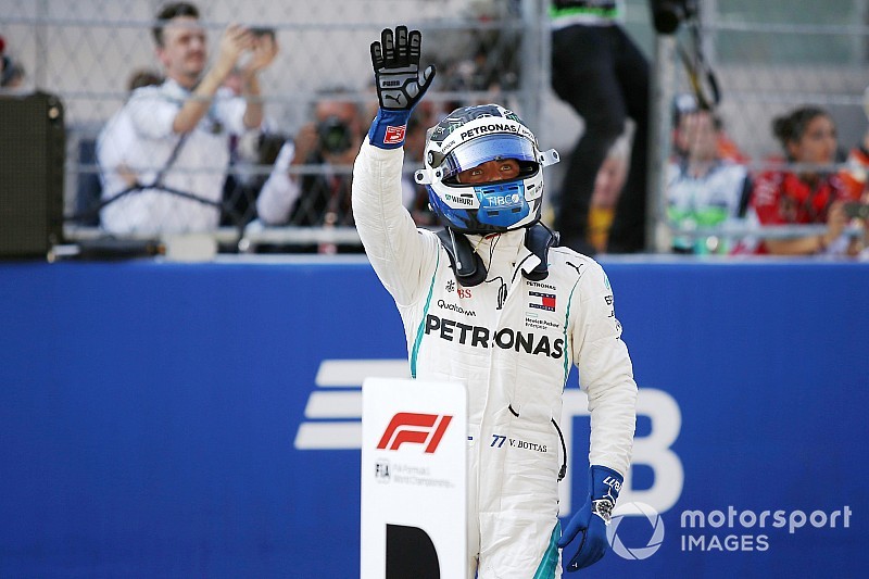 Bottas arrebata la pole en Rusia a Hamilton