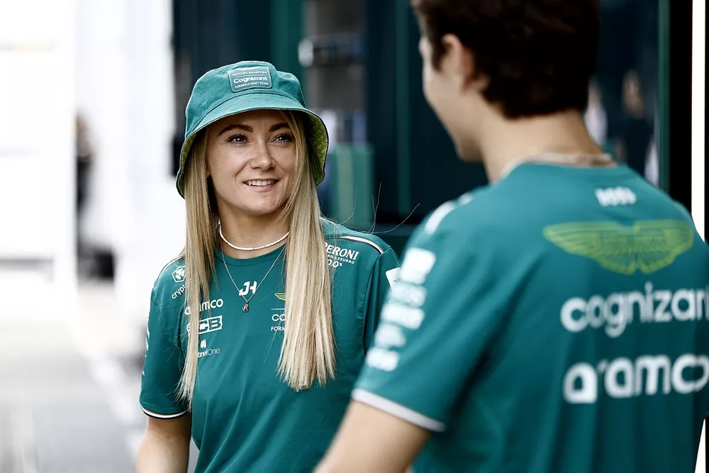 Jessica Hawkins, Development Driver, Aston Martin F1 Team